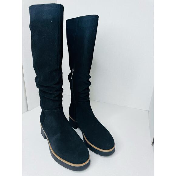 Blondo Kray tall Waterproof Boot in Black Suede size 8 - Picture 8 of 9